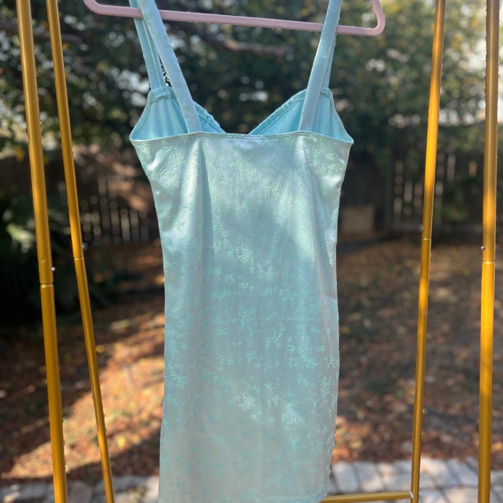 Motel Rocks Light Blue Mini Dress - Picture 6 of 7